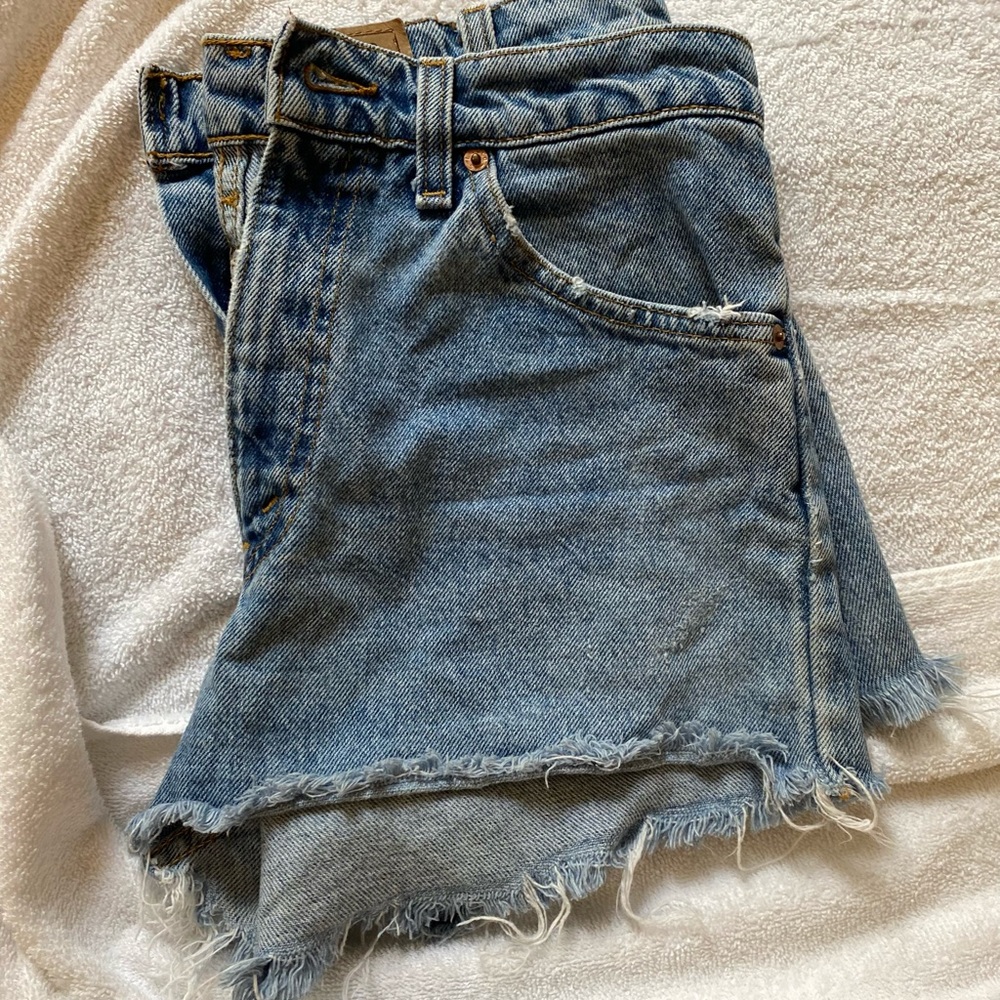 Vintage Levi jean shorts